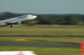startendes Flugzeug