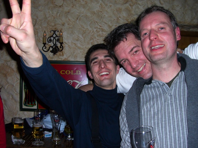 Hadschi, Rudi und Carsten
