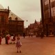 Nicole auf dem Bremer Marktplatz