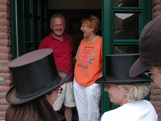 Brigitte und Dieter sind begeistert.