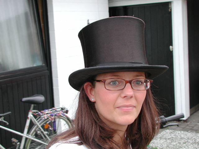 Tina schaut auch etwas m&uuml;de aus.