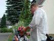 Nike und Papa Frank...