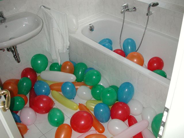 &Uuml;berall nur Luftballons